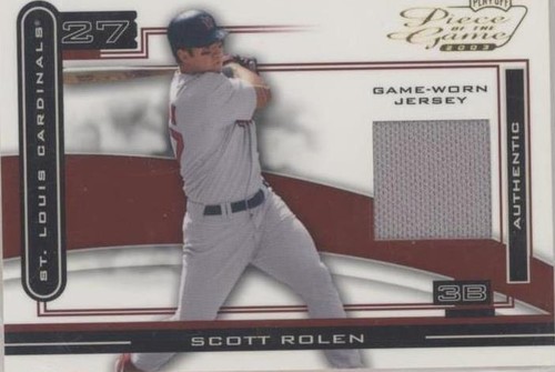 2003 Playoff Piece of the Game - Scott Rolen #POG-90