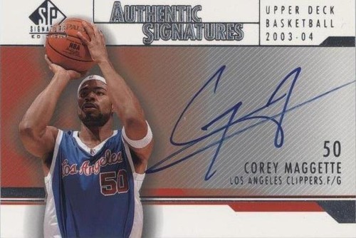 2003-04 SP Signature Edition - Corey Maggette #AS-CM