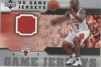 2005-06 Upper Deck - Ben Gordon #GJ-BG