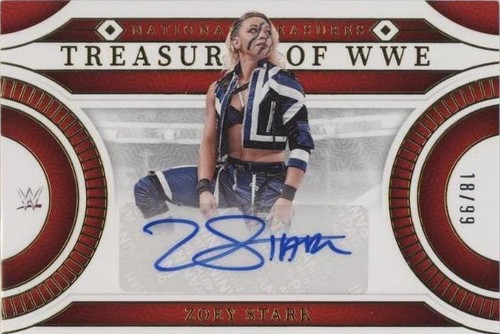 2024 Panini National Treasures WWE - Zoey Stark #TS-ZST