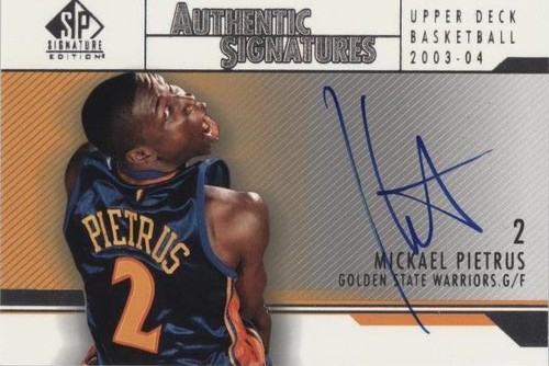 2003-04 SP Signature Edition - Mickael Pietrus #AS-MK
