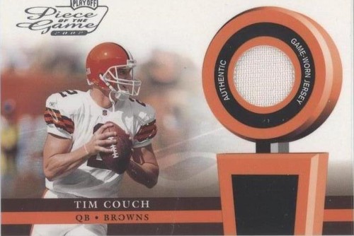 2002 Playoff Piece of the Game Tim Couch #POG-53