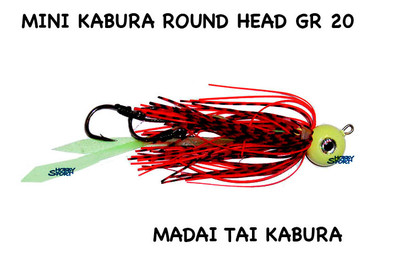 MADAI TAI KABURA ROUND  20 GR - COL FLUO RAPTURE PESCA MARE IN BARCA