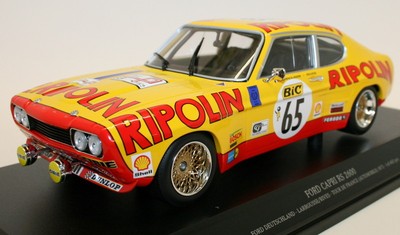 1/18 Diecast 155 728565 Ford Capri RS 2600 Deutschland Tour De France