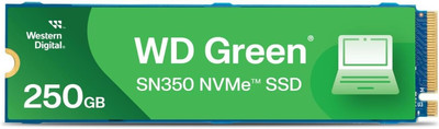 Western Digital 250GB WD Green SN350 Nvme Internal SSD Solid State Drive - Gen3 