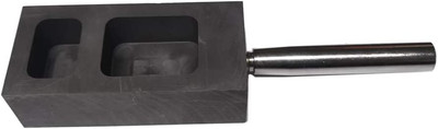 Gold Silver Graphite Ingot Mold Mould Crucible for Melting Casting Refining with
