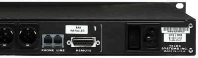 Telos One+One w/Auto Answer SAA Digital Phone Hybrid Broadcast Audio Interface