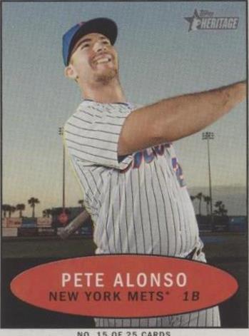 2020 Topps Heritage - Pete Alonso #15