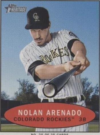 2020 Topps Heritage - Nolan Arenado #25