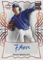 2021 Leaf Metal Draft - Frank Mozzicato #BA-FM1