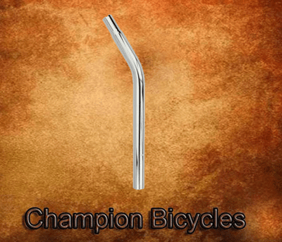 Steel Seatpost Pilar 20.7 x 400mm 7/8/End Lay-Back W/O Support Chrome