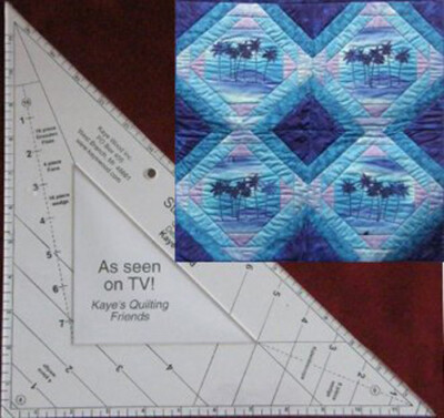  Starmaker 8 Master Template and FREE Pineapple Play Pattern by Kaye Wood