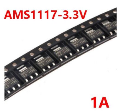 10Pcs AMS1117 3.3V 1A SOT-223 Voltage Regulator NT00206 High Quality FREE SHIP