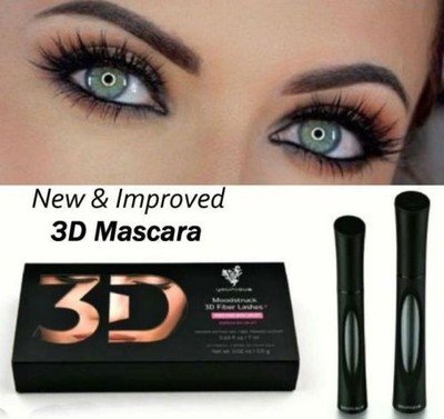 3D Younique MOODSTRUCK FIBER LASHES MASCARA UPLIFT PLUS FORMULA Sealed...