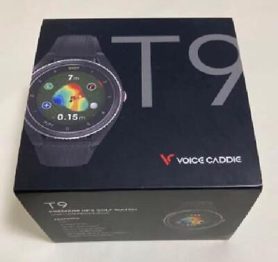 VOICECADDIE T9 Black GPS Smart Golf Watch navigation USB 1.2in 2022 New
