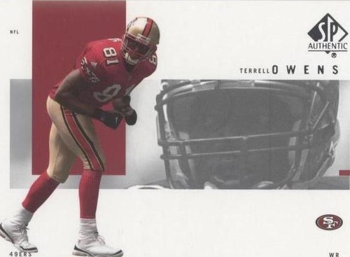 2001 SP Authentic Terrell Owens #79