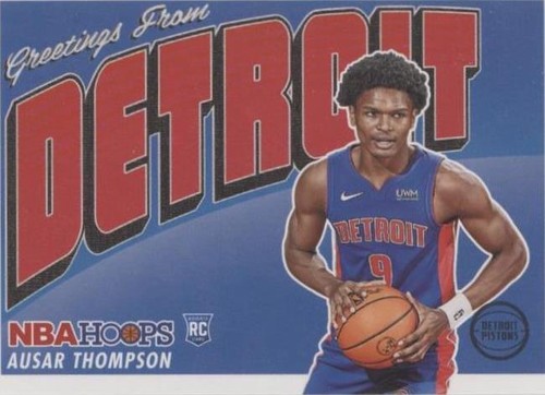 その他 Ausar Thompson Hoops Rookie Card  auto Ausar Thompson 2023-24 NBA Hoops ROOKIE IMPULSE ULTRA SSP