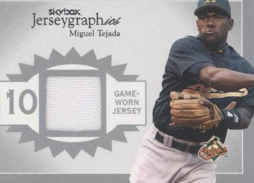 2004 Skybox Autographics - Miguel Tejada #J-MT
