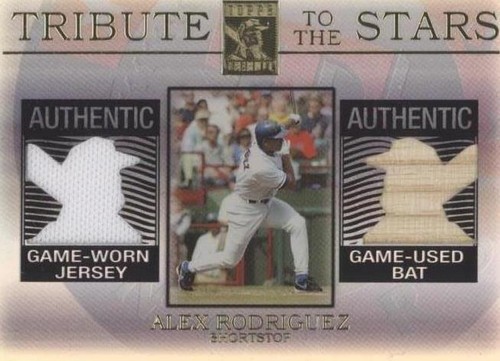 2003 Topps Tribute - Contemporary Edition - Alex Rodriguez #TS-AR