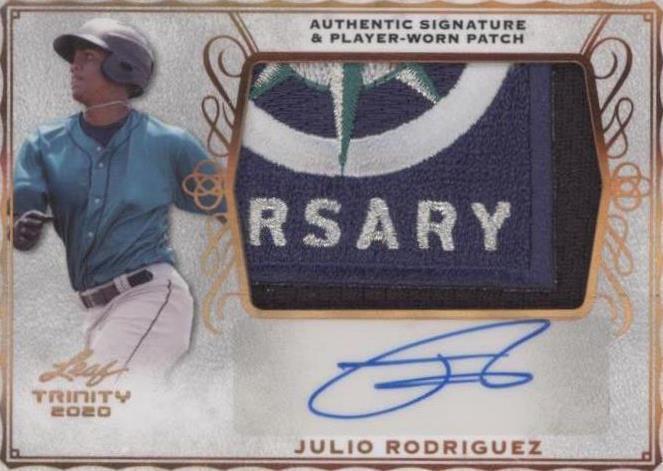 2020 Leaf Trinity - Julio Rodriguez #PA-JR1