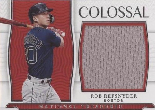 2022 Panini National Treasures - Rob Refsnyder #CLM-RR