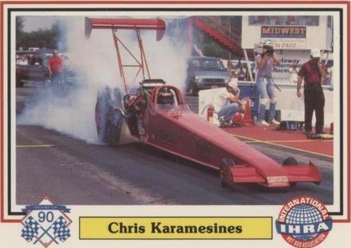 1990 Checkered Flag IHRA - Chris Karamesines #81