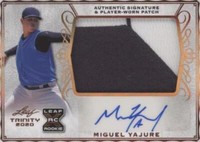2020 Leaf Trinity - Miguel Yajure #PA-MY1