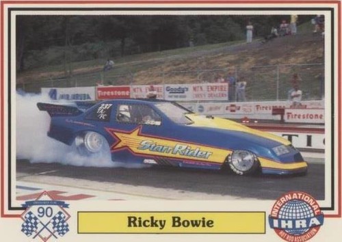 1990 Checkered Flag IHRA - Ricky Bowie #54
