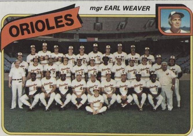 1980 Topps - Earl Weaver #404
