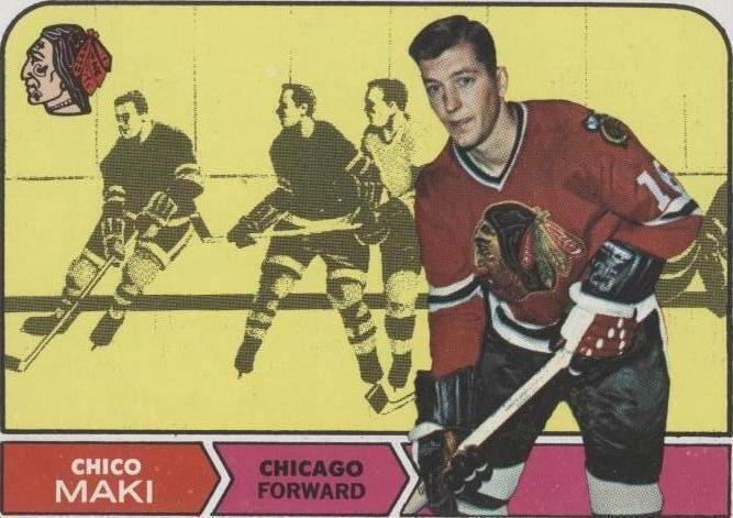 1968-69 Topps - Chico Maki #17