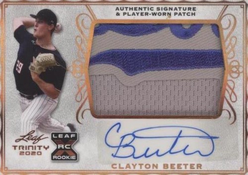 2020 Leaf Trinity - Clayton Beeter #PA-CB1