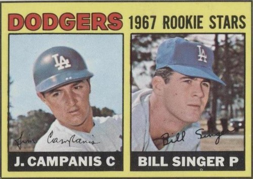 1967 Topps - Bill Singer Jim Campanis #12