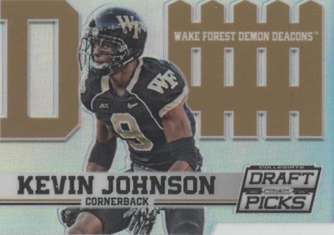 2015 Panini Prizm Collegiate Draft Picks Kevin Johnson #37