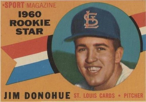 1960 Topps - Jim Donohue #124
