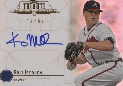 2014 Topps Tribute - Kris Medlen #TA-KME