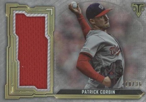 2020 Topps Triple Threads - Patrick Corbin #SJR-PC