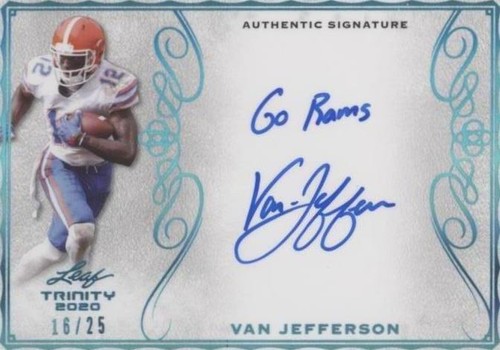 2020 Leaf Trinity Van Jefferson #A-VJ1