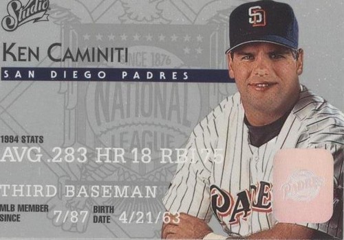 1995 Studio - Ken Caminiti #115