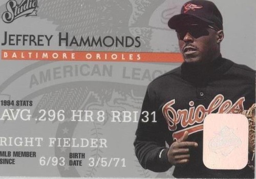1995 Studio - Jeffrey Hammonds #40