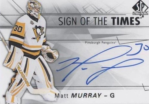 2016-17 SP Authentic - Matt Murray #SOTT-MM