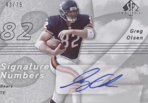 2007 SP Chirography Greg Olsen #SN-GO