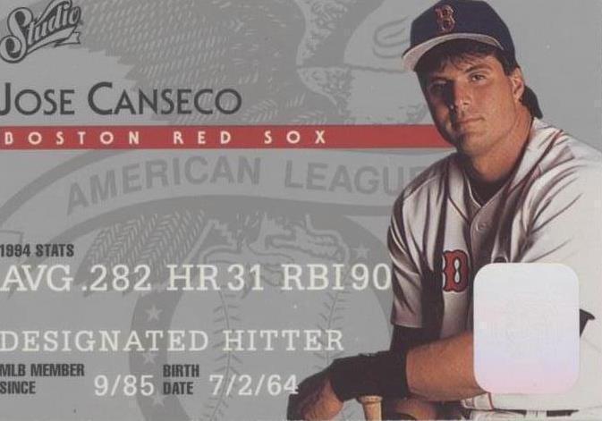 Estudio 1995 - José Canseco #9