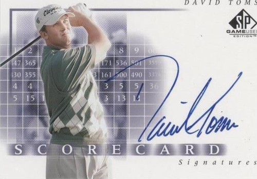 2002 SP Game Used Edition - David Toms #SS-DT