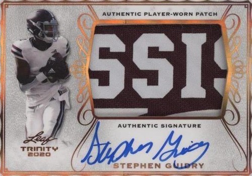 2020 Leaf Trinity Stephen Guidry #PA-SG1