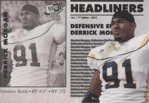 2010 Press Pass Portrait Edition Derrick Morgan #HL-11