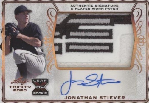 2020 Leaf Trinity - Jonathan Stiever #PA-JS2