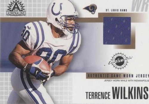 2002 Pacific Adrenaline Terrence Wilkins #41