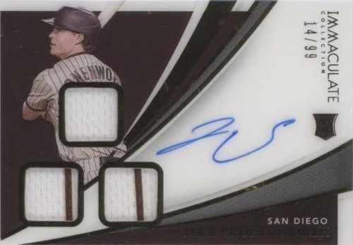 2021 Panini Immaculate Collection - Jake Cronenworth #RTS-JC