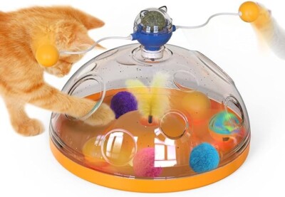 Cat Toy Indoor for Cats Interactive Best Kitten Puzzle Toys Seller Kitty catnip