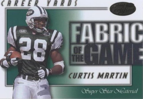 2000 Leaf Certified Curtis Martin #FG-59